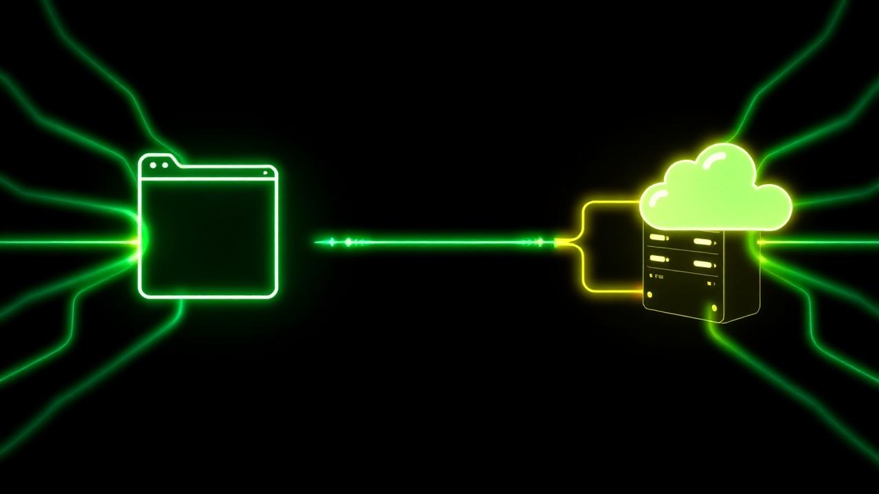 Client to server tag routing